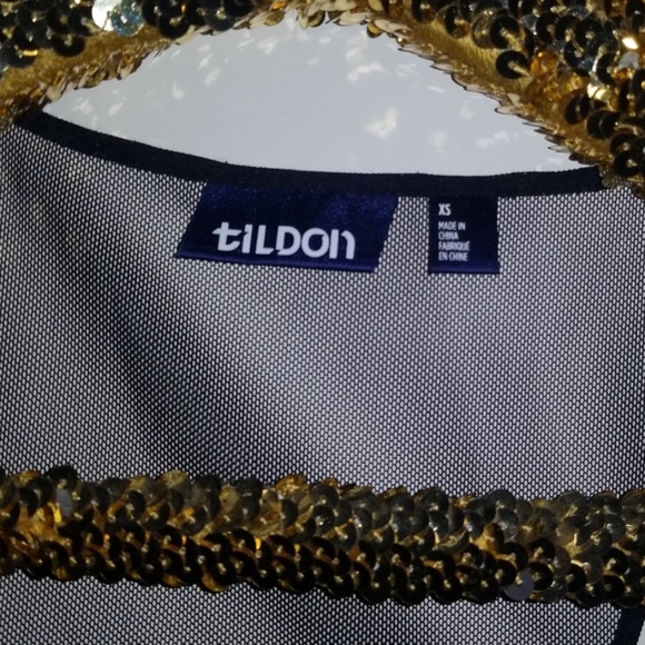Tildon sequin black tank - Picture 6 of 6